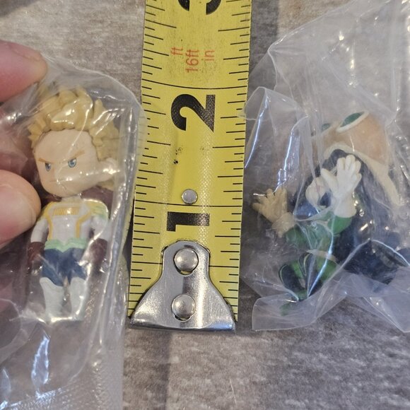 My Hero Academia Keychains Charms SD Figure Mirio Togata Tsuyu Asui 1.75" 3 Pcs - Picture 5 of 10